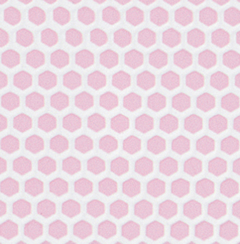 Dollhouse Miniature Pink Small Hexagon Floor